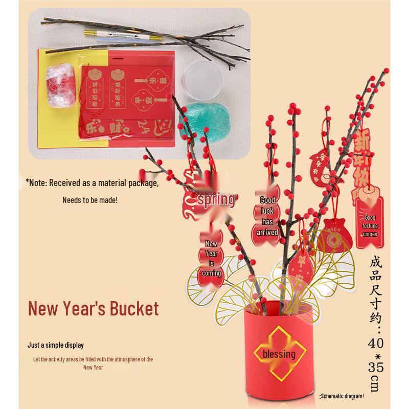 

Новогодний 3D DIY набор для творчества для детей - Год Змеи Standard