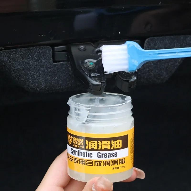 100 g Auto-Schmierfett, Autofenster-Gummistreifen-Schmiermittel, Schiebedach-Gleitschienen-Kettengetriebe-Lager-Wartungsöl-Schmierfett-Kits