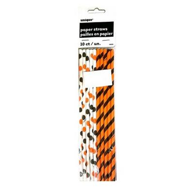 Paper Disposable Straws (Pack of 10)