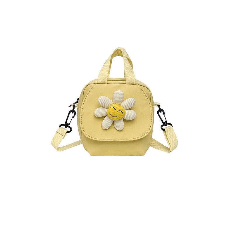 Minimalist Style Small Canvas Bag With Zipper Closure For Daily Use