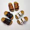 Trendy Non-Slip Leather Sandals for Boys & Girls: Stylish Korean Beachwear for Indoor & Outdoor Summer Fun