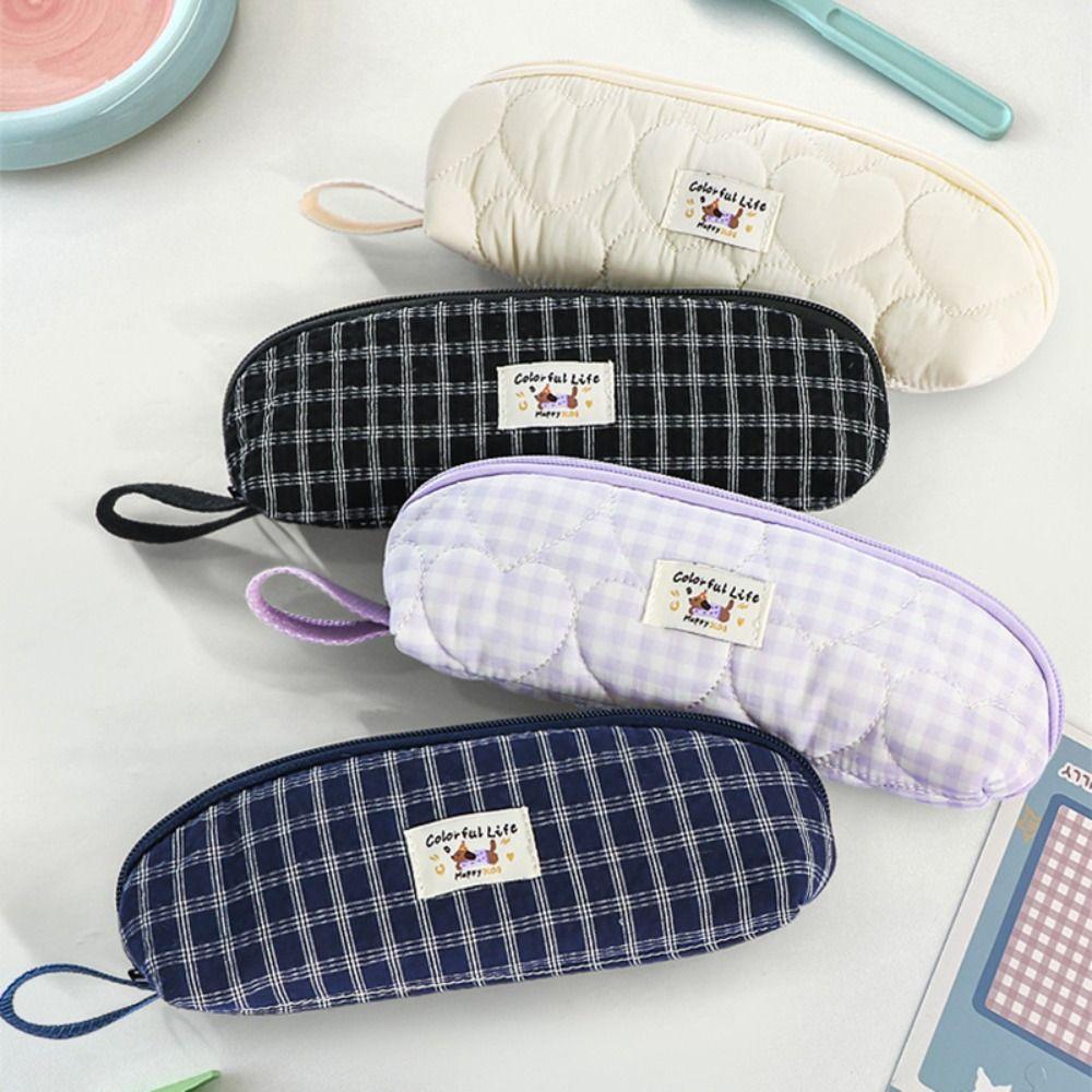 Large Capacity Pencil Case Portable Stationery Bag Lightweight Pen Pouch  Students Gift
