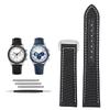 19mm 20mm Canvas Nylon Watchbands For Omega Seamaster 300 Speedmaster AT150 Omega Speedmaster Slubby 310.32 Series Nylon Strap