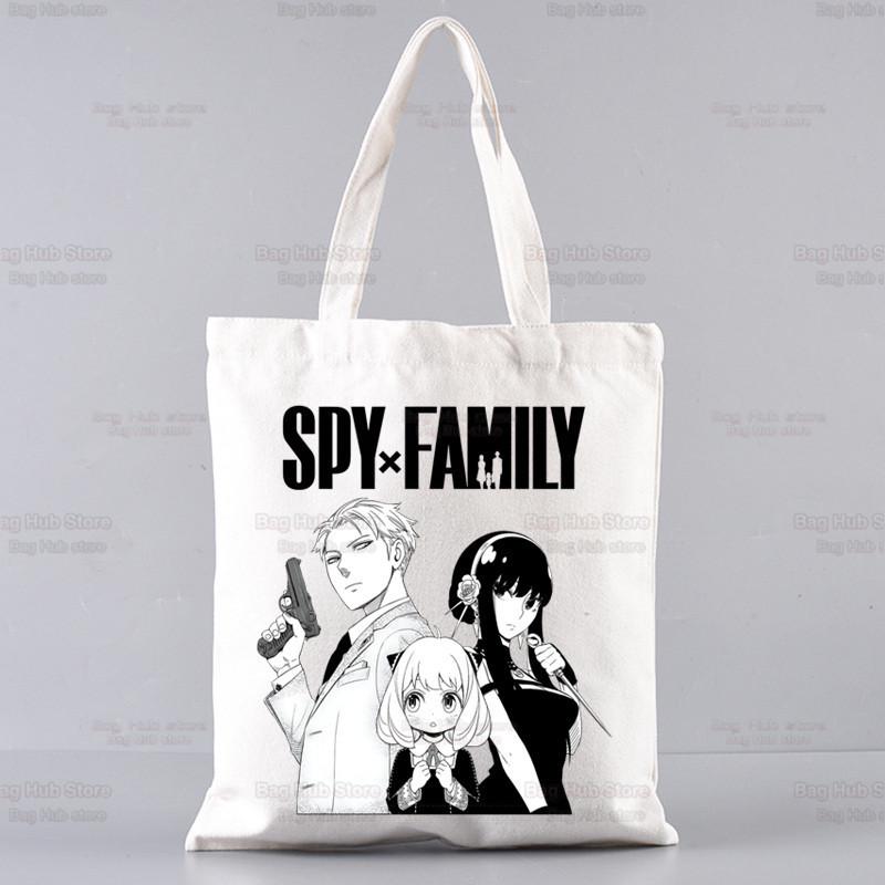 Spy X Family Harajuku Canvas Tote Bag