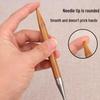 Circular Bamboo & Steel Knitting Needle Set for Hand Knitting Cowl & Cuff Projects