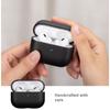 Carbon Fiber Earbud Case AirPods Pro 2 Full Cover Protective Sleeve Handmade Black