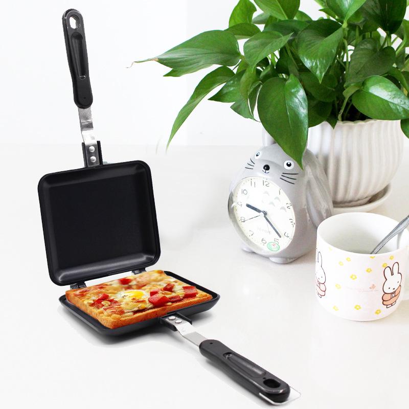 Dubbelsidig non-stick panna för grillade smörgåsar, biff, frukost och bakning.