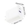 Travel Adapter with USB C,Travel Plug Adapter Worldwide with USB C and USB A,International Travel Adapter 20W for US