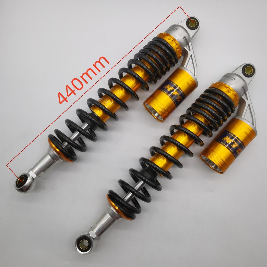 Universal 400mm-440mm Motorcycle Shock Absorber 8mm Spring for HONDA YMAHA SUZUKI Kawasaki
