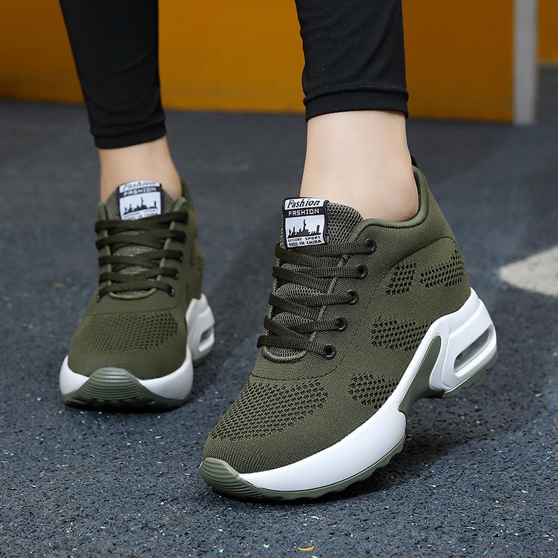 Sneakers women's wave shoes women's shoes summer and spring muffin shoes women's shoes inner height increase