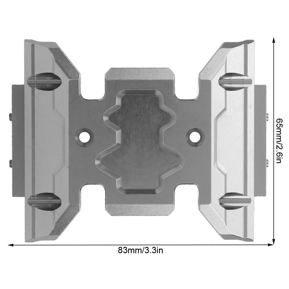 Aluminum Alloy   Skid Plate Upgrades Parts Fit for  al SCX10 III  03007