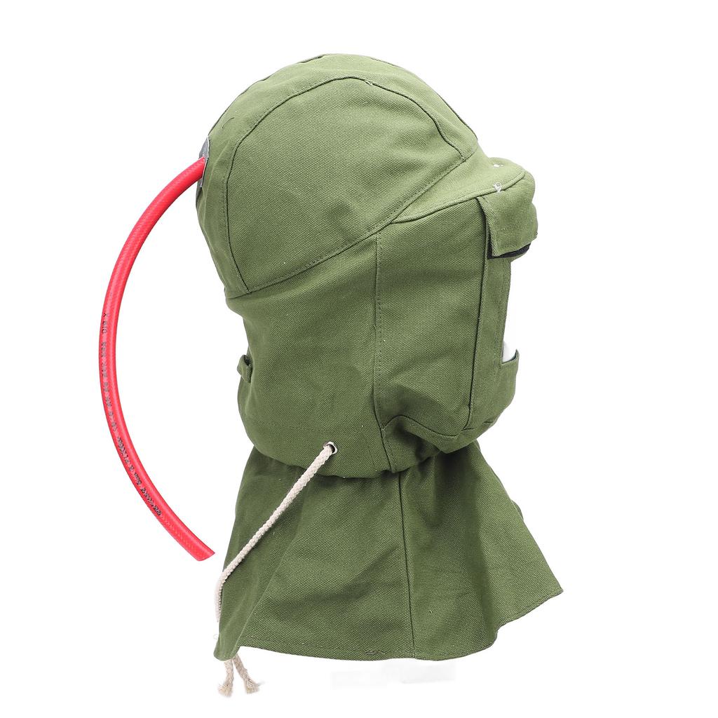 Capuche de Sablage Verre Transparent Écharpe Sableur Housse de Protection pour Peinture au Pistolet
