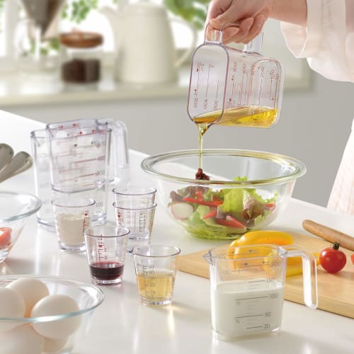 Wahei freiz Cookware Measuring Cup G-Cook 500ml Silver Gray Dishwasher Safe Made in Japan GC-263