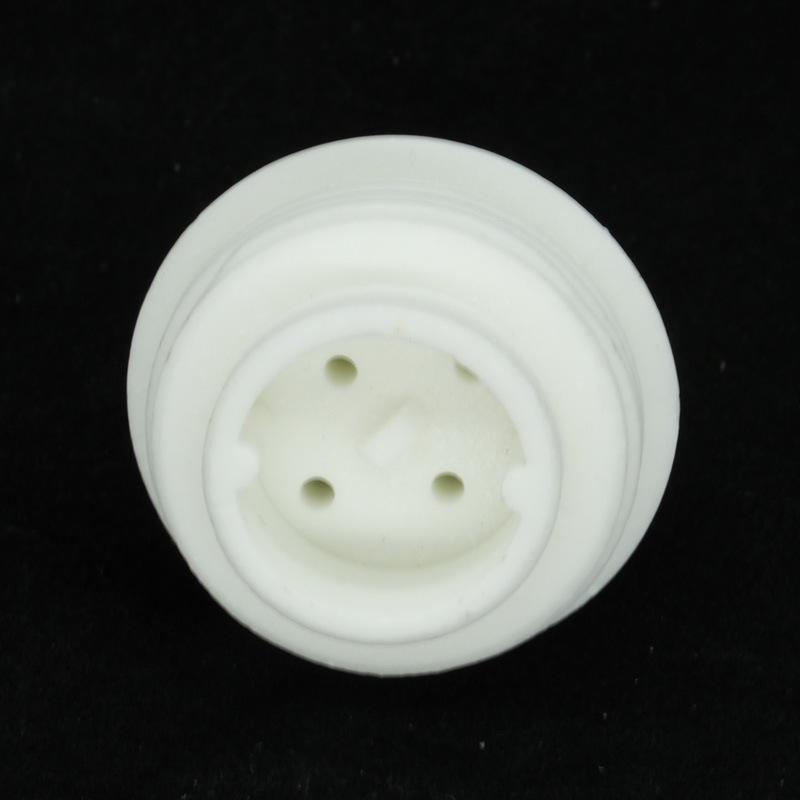 Aluminum Oxide Ceramic Lamp Holder and Base for LED Insulation and Heat Dissipation