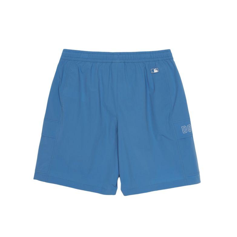 New MLB Gofcore Los Angeles Dodgers Cargo Shorts Unisex All Over In Blue 3ASMB0353-07BLP