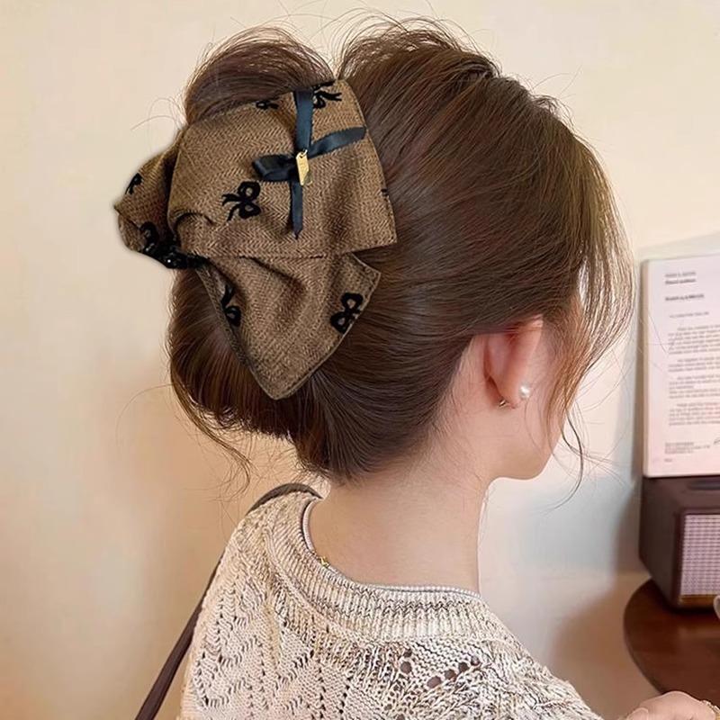 Sweet Elegant Shell Triangle Grab Clip Women's Back of Head Hair Multi-volume Hairpin New Shark Clip Hairpin Headwear