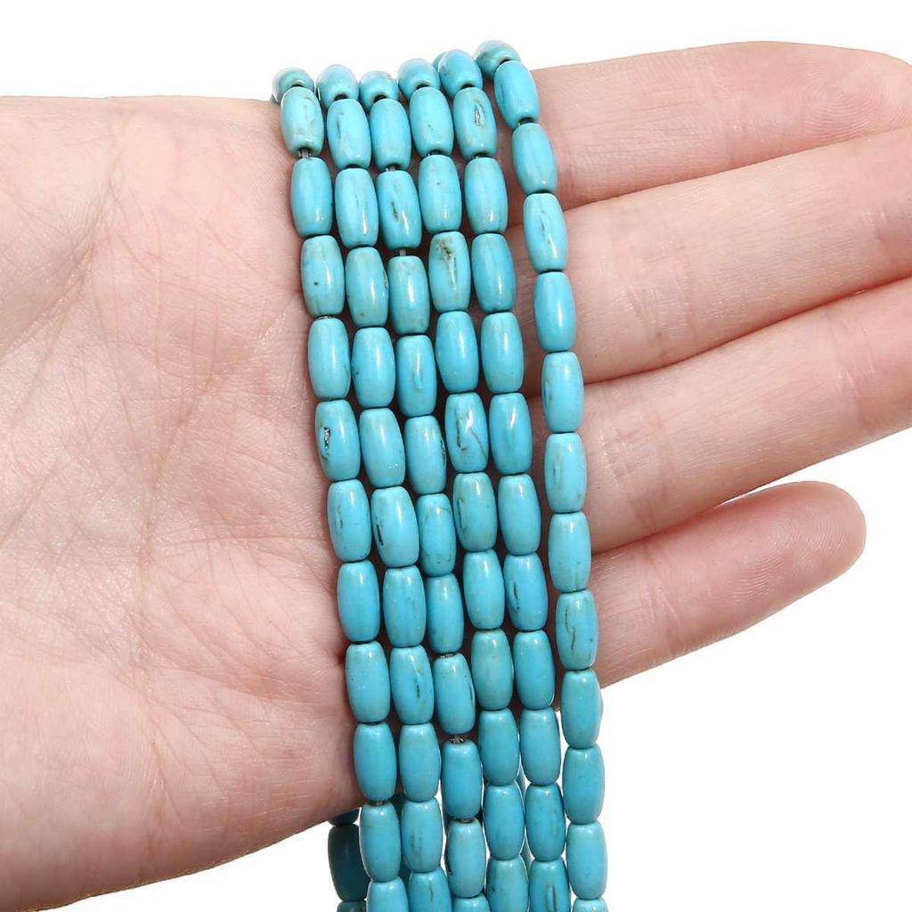 Synthetic Blue Turquoise Beads: DIY Jewelry Twisted, Special-Shaped, Animal, Abacus Spacer, and Scattered Beads