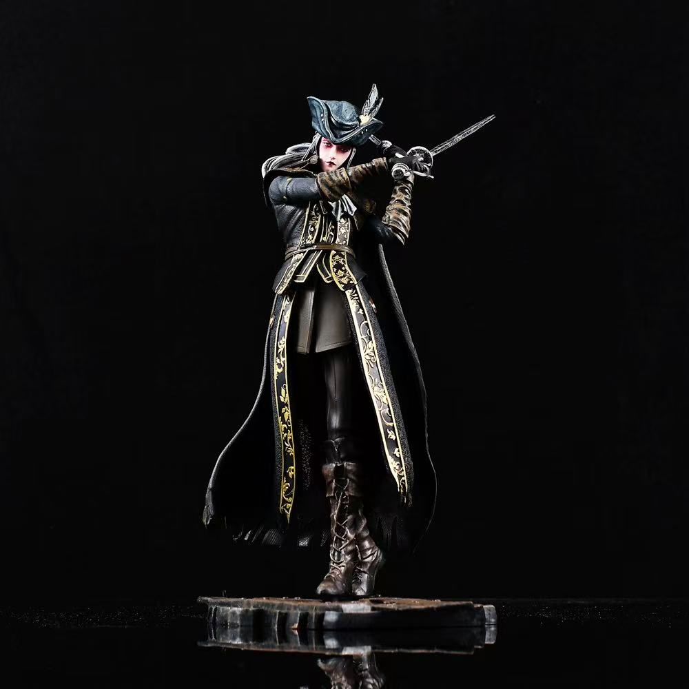 29cm Figurka Lady Marii z Bloodborne Figurki Marii Figurka Model Statua Lalka Kolekcja Dekoracja Biurka Zabawki Prezenty Urodzinowe dla Dzieci