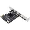 Adapterkarte PCIE auf USB 3.1 Kompakte Festplatten-Erweiterungskarte Computerzubehör für Desktop