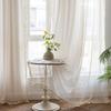 Hollow Lace Jacquard Hook Curtain Finished Gauze Curtain Living Room Balcony Bedroom No Punching