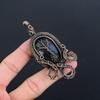 Tree Of Life Labradorite Pendant, Handmade Gemstone, 999 Copper Wire Wrapped Pendant Antique Jewelry, For Gift Silver Jewelry