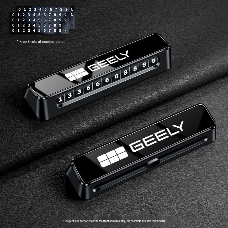 

Temporary Parking Plate for Geely Galaxy M9, Starship 7, and Emi Star 8 Cars