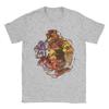 T-shirt décontracté Plage Cinq Nuits Chez Freddy Springtrap T-shirts tendance 100% Coton T-shirt Pour Couple Y2k Hauts Décontractés