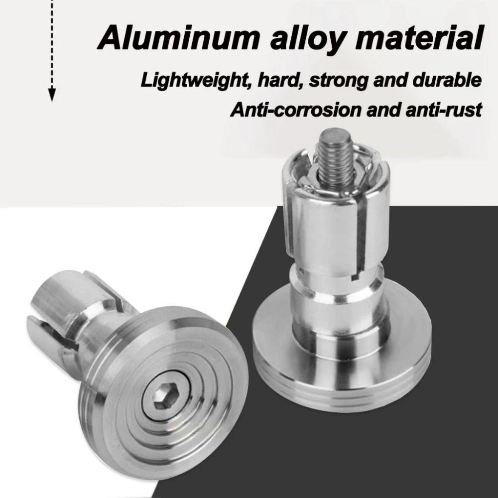1Pair Universal Handle Plug Anti-corrosion Metal Handlebars End  for Motorcycle Electric Bike