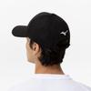 Mizuno Tennis One Size Fits Perfect for Club Activities Cap, 62JWC000, Unisex, Black, Most,