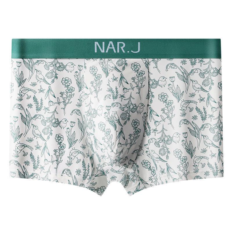 Men s Ice Silk 2025 Trendy Summer Sports Boxer Briefs, Plus Size.