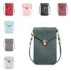 Stylish And Versatile Pu Phone Bag For Women Touchscreen Hook Mini Fashionable Student Multipurpose Wallet Arrival)
