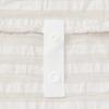 MUJI Cotton Soccer Weave Duvet Single Size 76400288 Cover, 150x210cm, Beige,