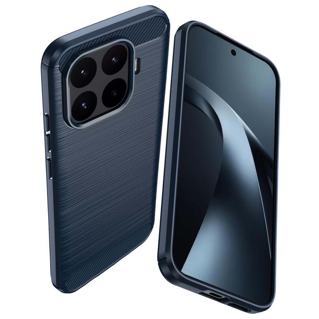 Applicable To Xiaomi Mi 11T Mobile Phone Case Mi11T Pro Protective Case All-inclusive Redmi 1A Brushed Carbon Fiber Anti-drop Thickening