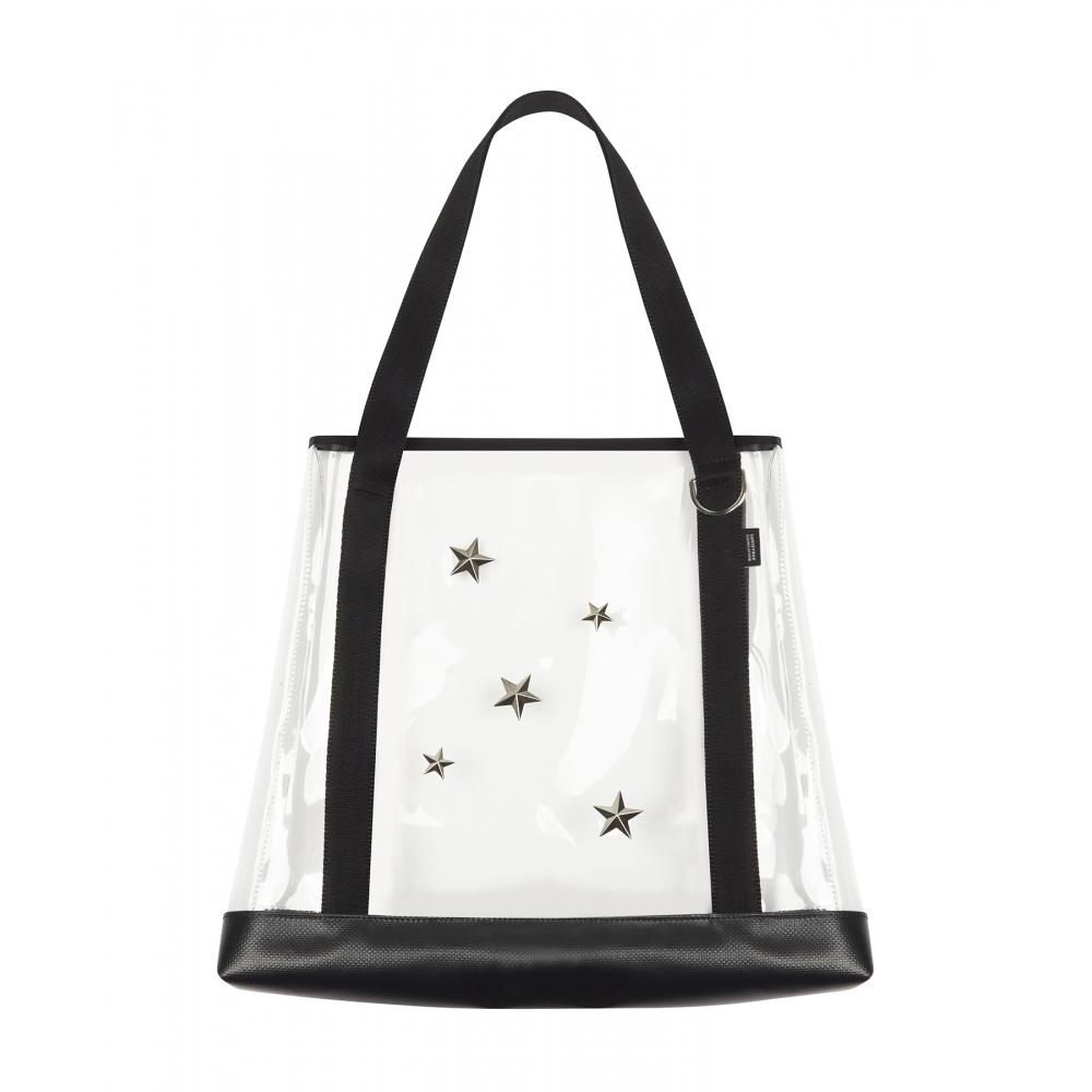 

LUV IS TRUE BE STAR CLEAR BAGBLACK