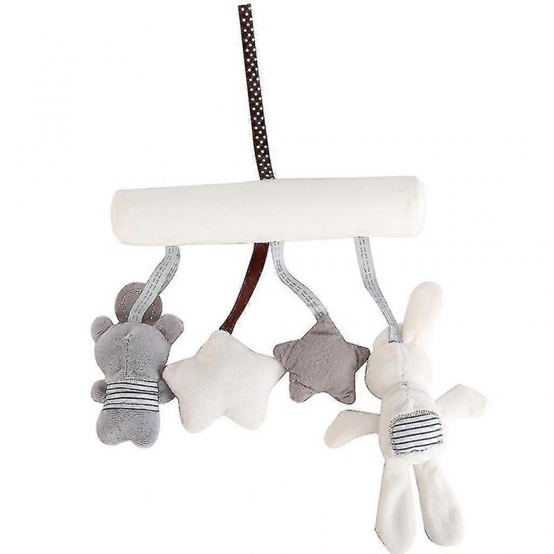 Piao Hanging Voice Music Mobile Rabbit Toy Hanging Toy Car Rattles Plush Animals Toy Stroller Cot For Baby Z