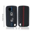 Silicone Car Key Case Cover Keychain Fob Shell For Citroen C2 C3 C4 C5 C6 Xsara Berlingo For Peugeot 207 307 308 407 607 807