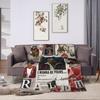 Ralph Macchio Blanket Quality Warm  Throw Blanket Winter Travel Living Room Fashion Bedspread