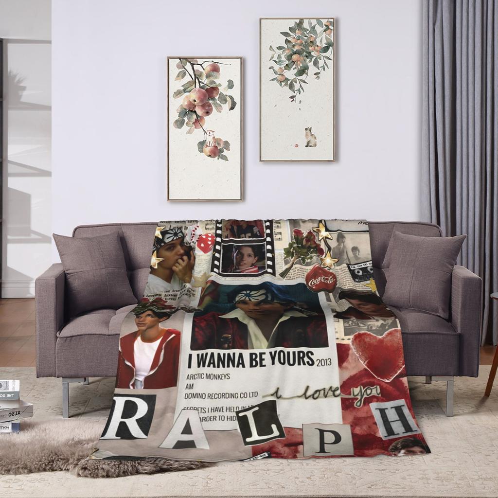 Ralph Macchio Blanket Quality Warm Throw Blanket Winter Travel Living Room Fashion Bedspread