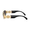 Versace Medusa Head On the Side of the Mirror, Metal, Irregular Shape, Sunglasses, Same Style for Men and Women, Gold O2287-O10028758-gold 58