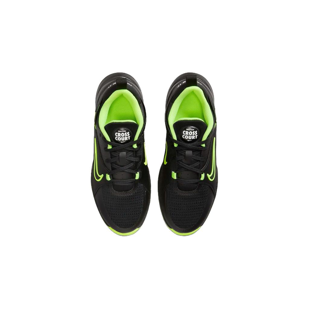 Nike Crosscourt GS Black Volt Kids Sneakers White FN2231-001
