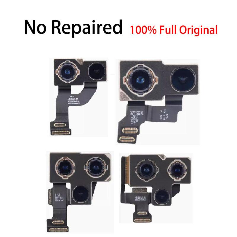 Original No Repaired Back Rear Main Camera Flash Module Sensor Flex Cable For iPhone X XR XS 6 6S 7 8 Plus 11 12 Pro MAX Mini
