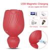 Clit Sucker Vibrator Clitoris Nipples Stimulator for Women 2-in-1 Sucking Tongue Licking Female Masturbator Sex Toy for Women