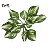 Lifelike Simulated Flowers Artificial Green Leaves DIY Plant for Garden Decor