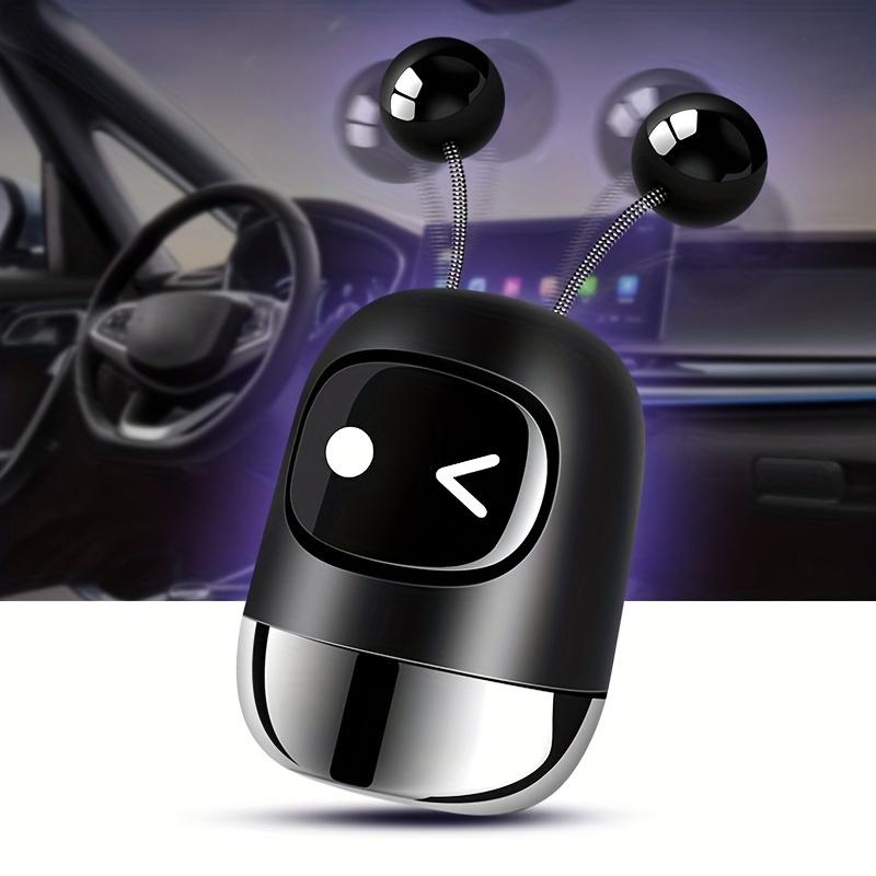Cute Robot Car Aromatherapy Air Freshener-Fragrance Source with Balm/Tablet/Stick-Car Air Outlet Clip - Cartoon Robot Car Perfume Decoration Accessory