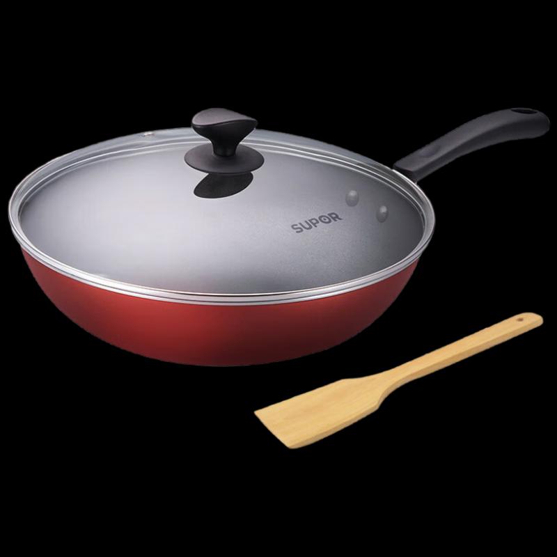 

Supor 30cm Multi-Function Non-Stick Wok for Gas & Open Flames