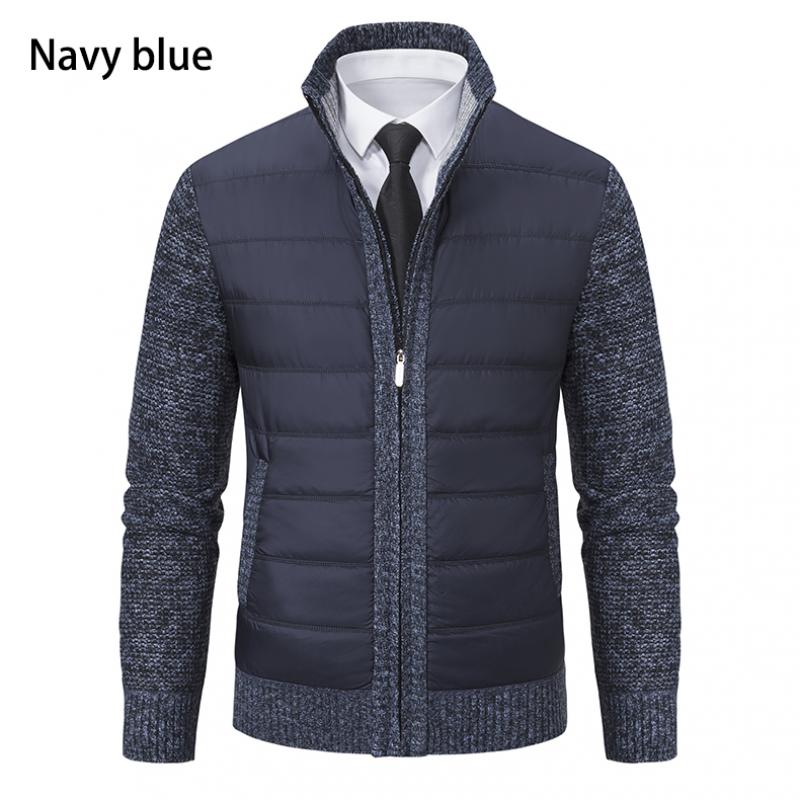 Autumn Winter Men's Knit Cardigan Casual and Comfortable Fashion Trend Loose Warm Cardigan Sweater