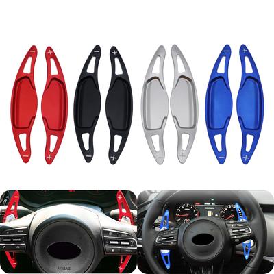 Pair Car Steering Wheel Shift Paddle Shifter Extension For Kia Stinger CK K8 2018 2019 2020 CNC Aluminum Alloy Chassis Parts