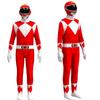 Power Rangers Costume Kids Adult Cosplay Fancy Dress Party Jumpsuit Superhero