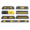 Rubber and Plastic Wheel Chock & Bollard: Car Stop, Anti-Collision Block, Curb Ramp, Parking Lot Vehicle Stopper
