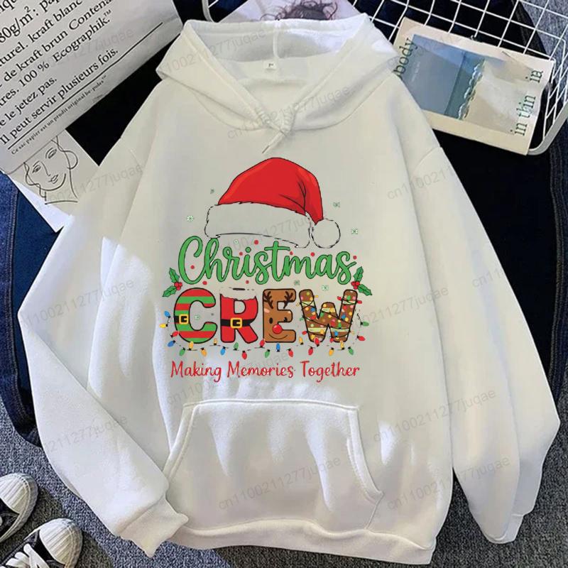 Funny 2026 Family Christmas Crew Matching Hoodies Making Memories Together Xmas Graphic Sweatshirts Holiday Party Hoody Gift